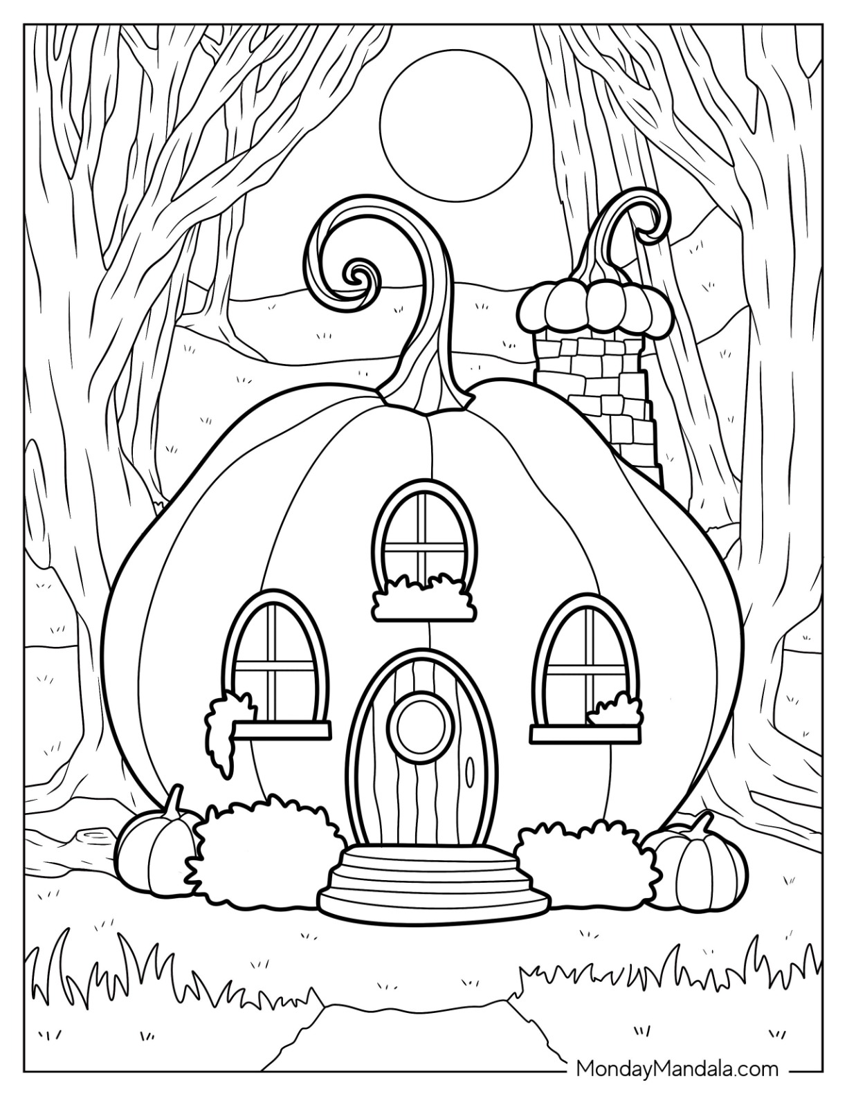 60 Pumpkin Coloring Pages Free PDF Printables 60 Pumpkin Coloring Pages Free PDF Printables