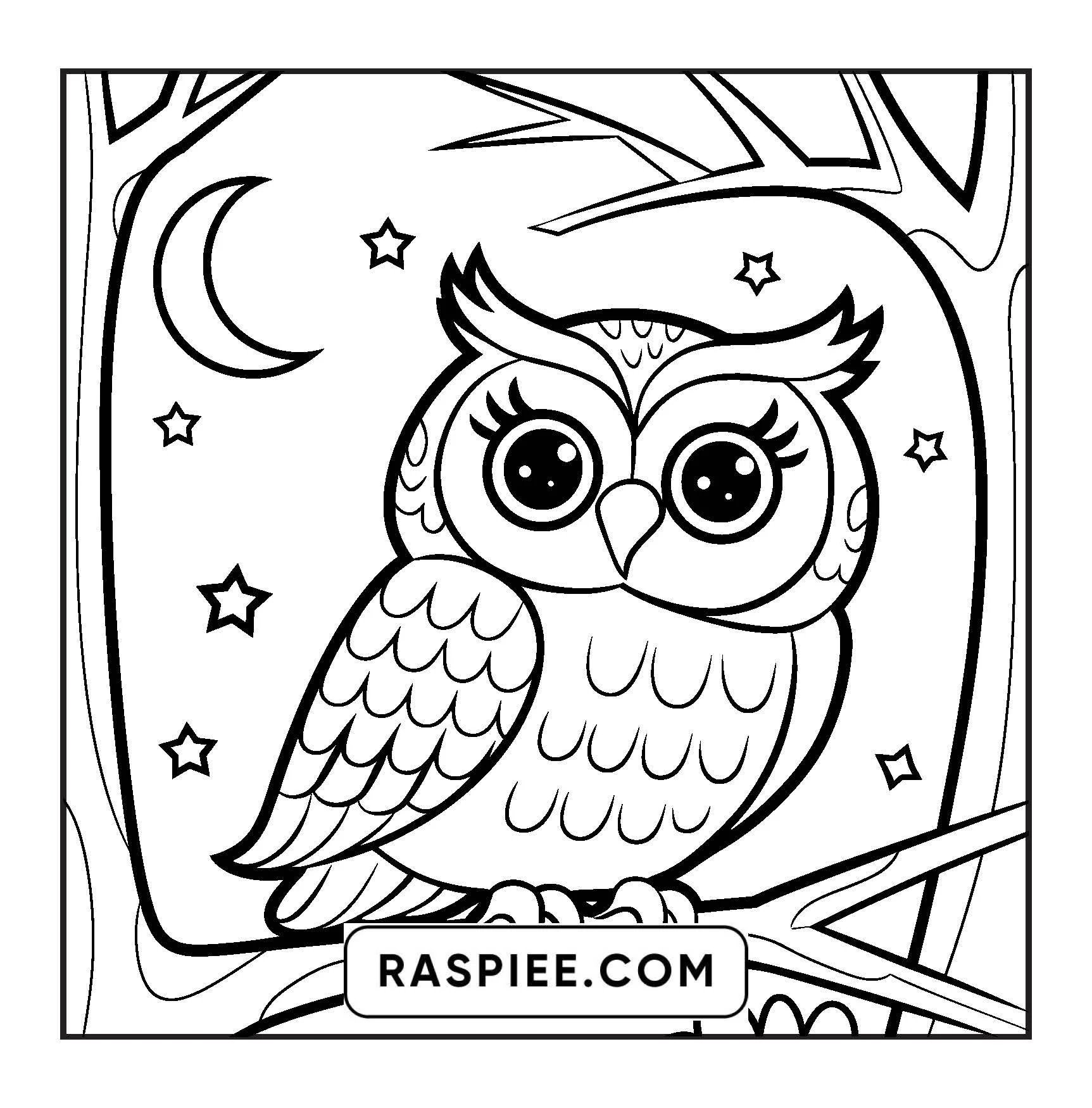 84 Bold And Easy Cute Animal Coloring Pages For Kids Adults RASPIEE 84 Bold And Easy Cute Animal Coloring Pages For Kids Adults RASPIEE