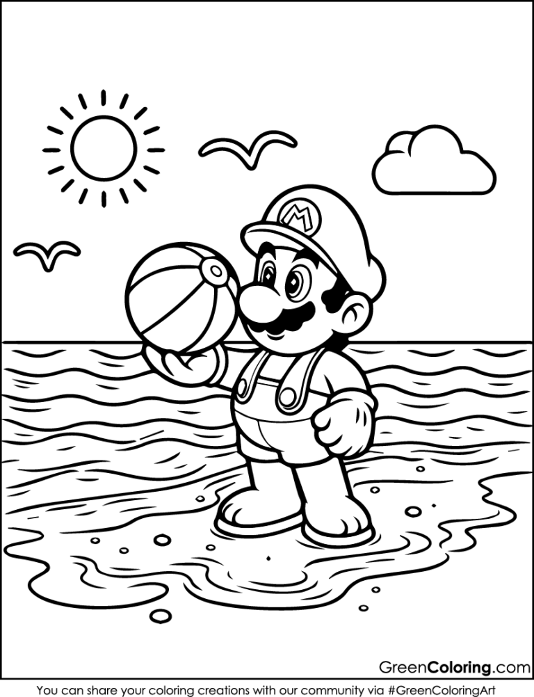 96 Must Have Super Mario Coloring Pages Free Printable PDFs