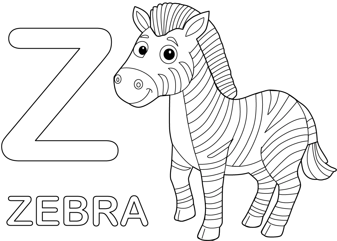 z pictures to color z pictures to color