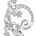Animal Mandala Coloring Book 52 Printable Pages PDF Etsy