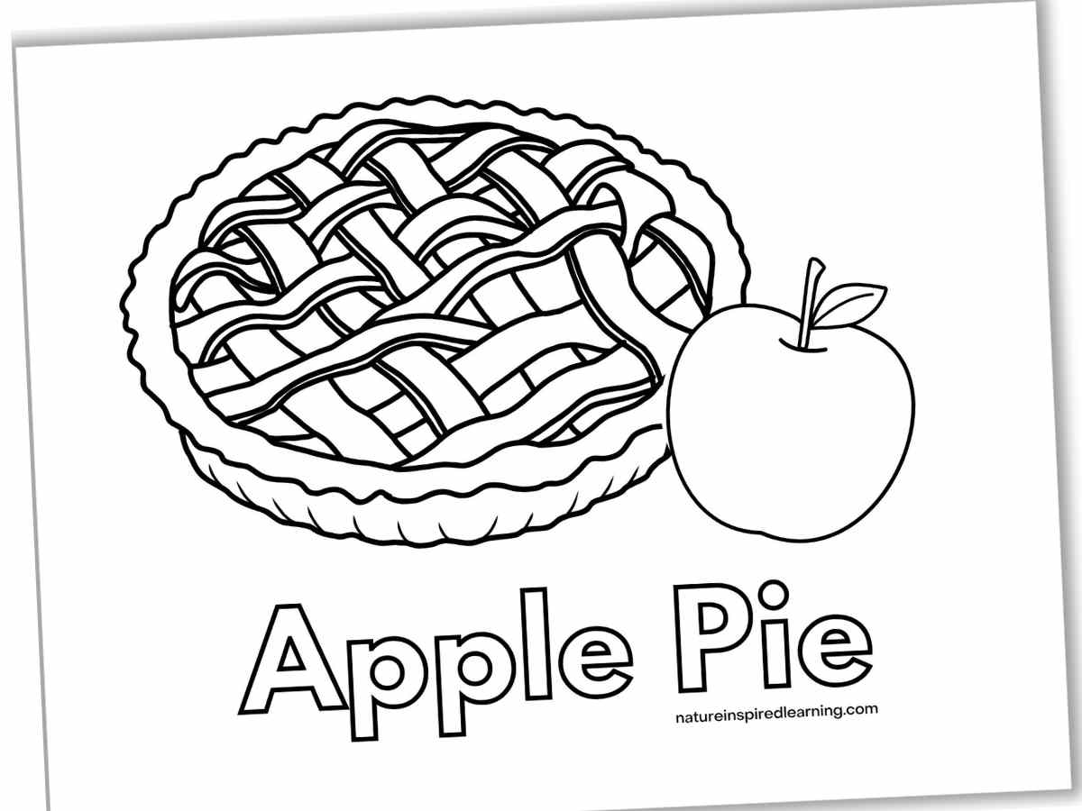 coloring pages with apples coloring pages with apples