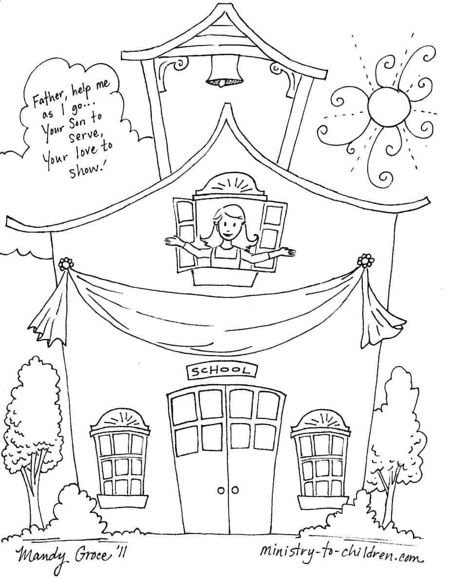 Back To School Coloring Pages FREE Download Only Sunday School Store Back To School Coloring Pages FREE Download Only Sunday School Store