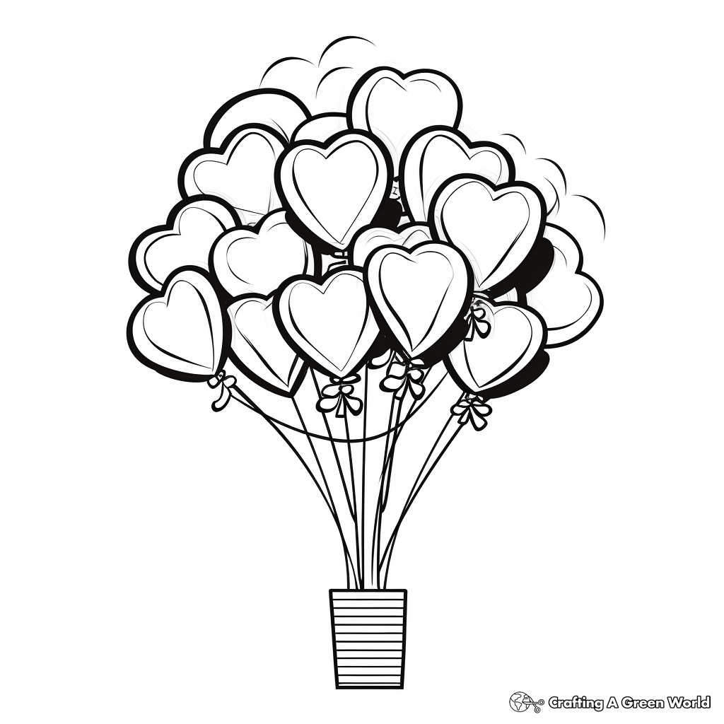 Balloon Coloring Pages Free Printable Balloon Coloring Pages Free Printable