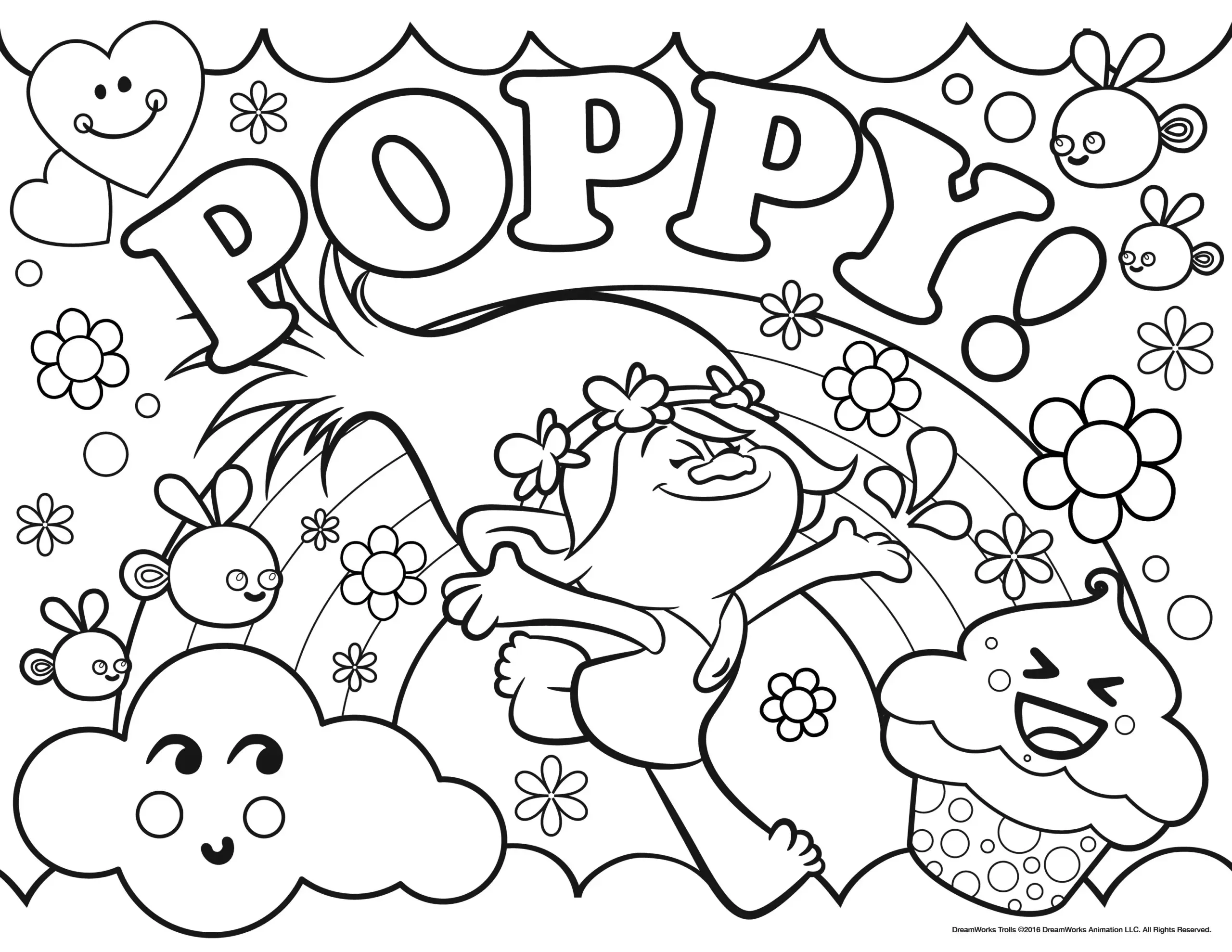 Beautiful Trolls Coloring Page To Print With Princess Poppy Trolls Coloring Pages Beautiful Trolls Coloring Page To Print With Princess Poppy Trolls Coloring Pages