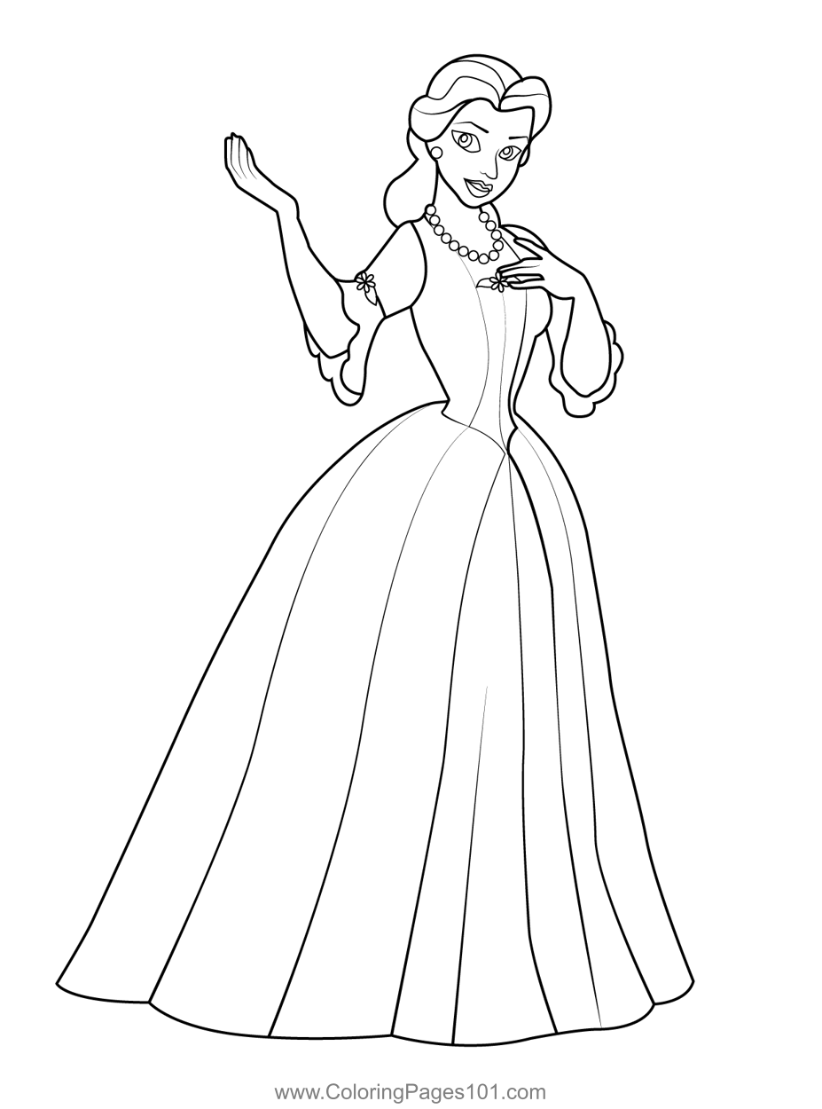 Belle Beauty Coloring Page For Kids Free Belle Printable Coloring Pages Online For Kids ColoringPages101 Coloring Pages For Kids Belle Beauty Coloring Page For Kids Free Belle Printable Coloring Pages Online For Kids ColoringPages101 Coloring Pages For Kids