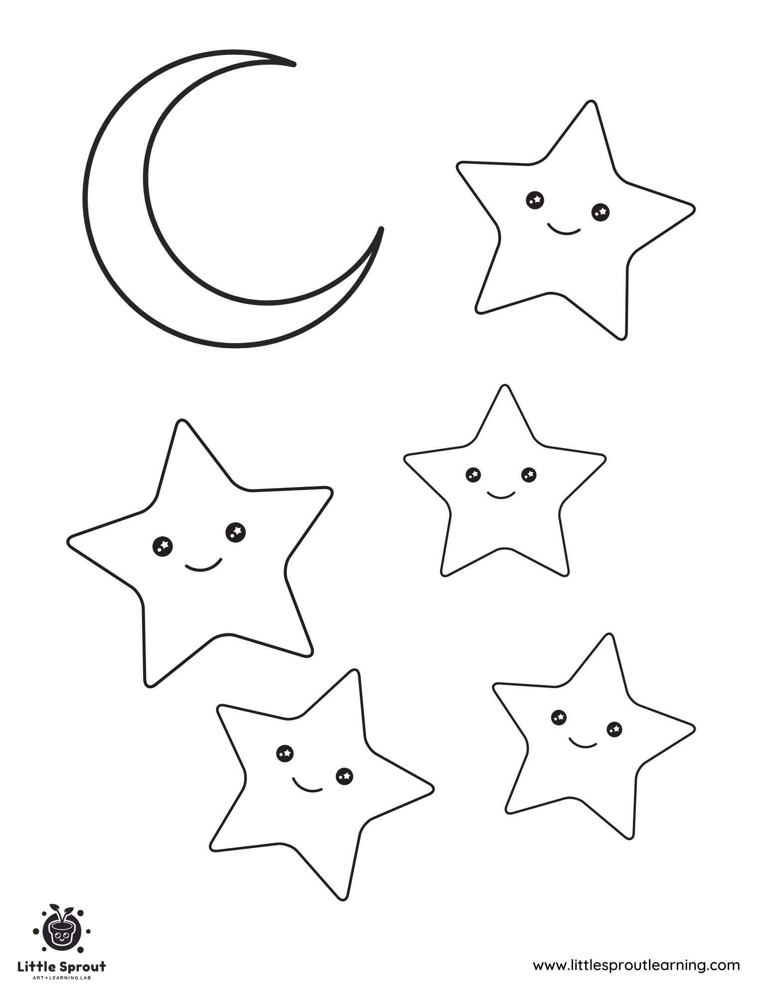 Best 10 Star Coloring Pages Little Sprout Art Best 10 Star Coloring Pages Little Sprout Art