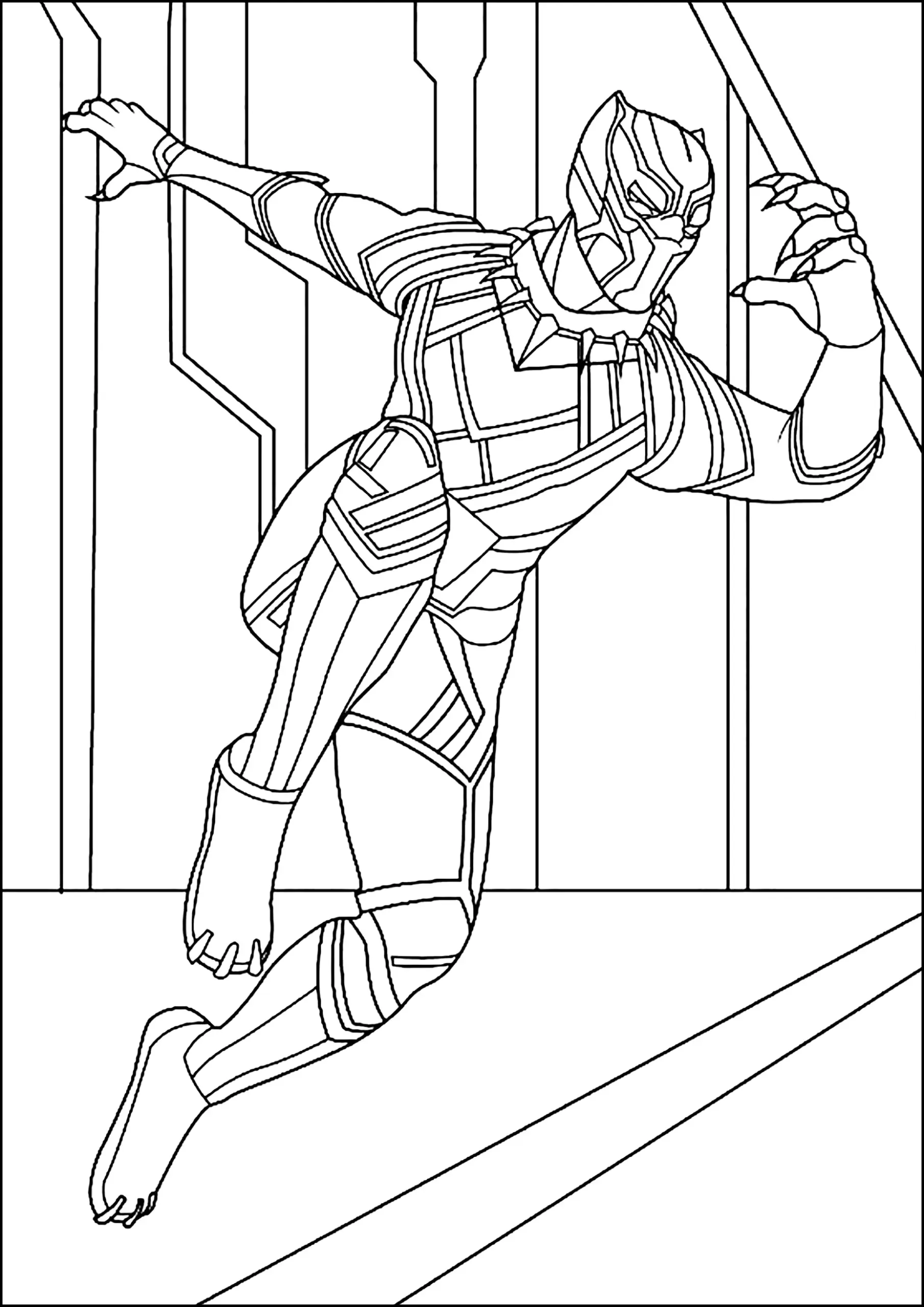 Black Panther Court Black Panther Coloring Pages Black Panther Court Black Panther Coloring Pages