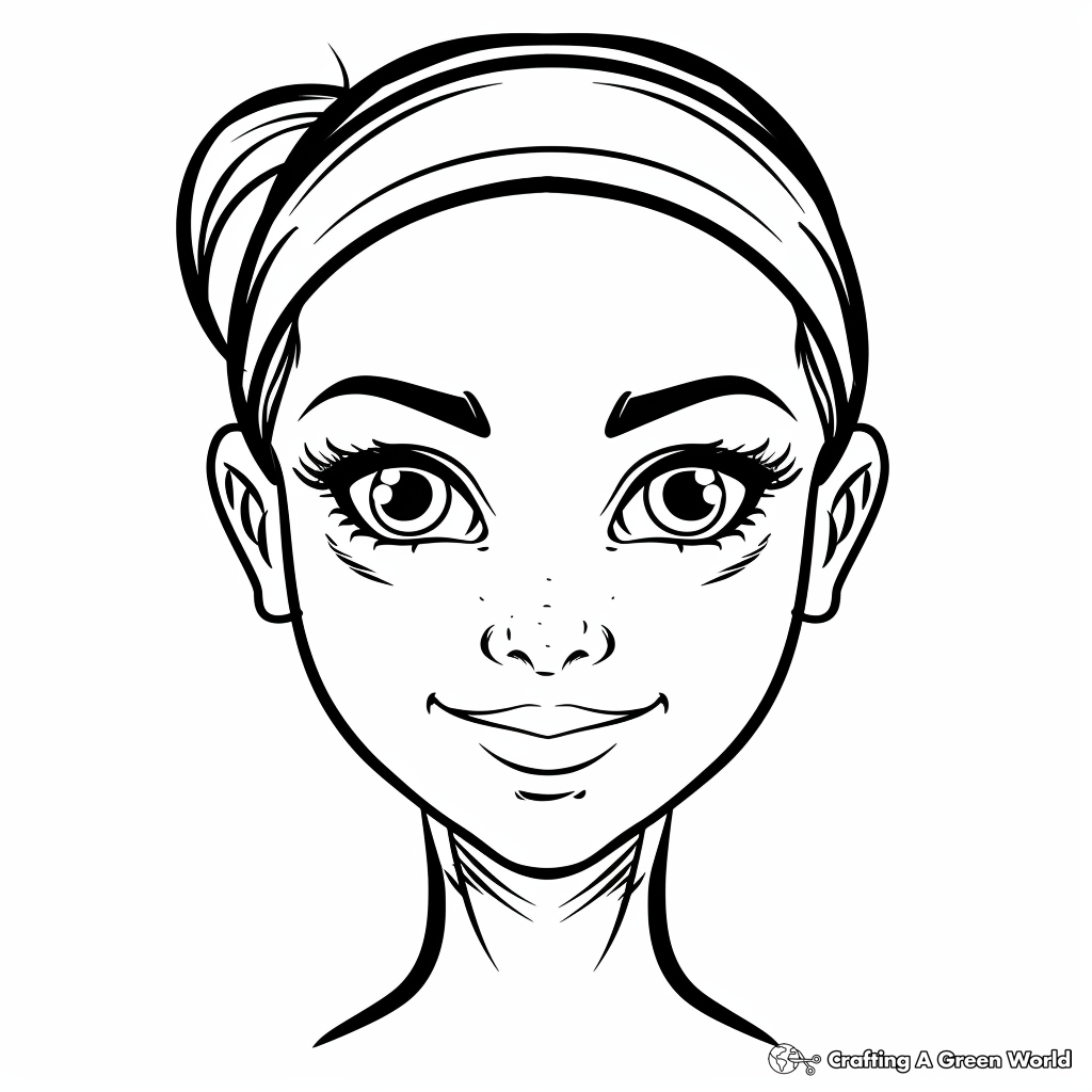 Blank Face Coloring Pages Free Printable Blank Face Coloring Pages Free Printable