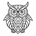 Bold Lines Animal Mandala Coloring Pages Midjourney Prompt PromptBase