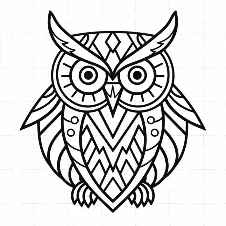 Bold Lines Animal Mandala Coloring Pages Midjourney Prompt PromptBase