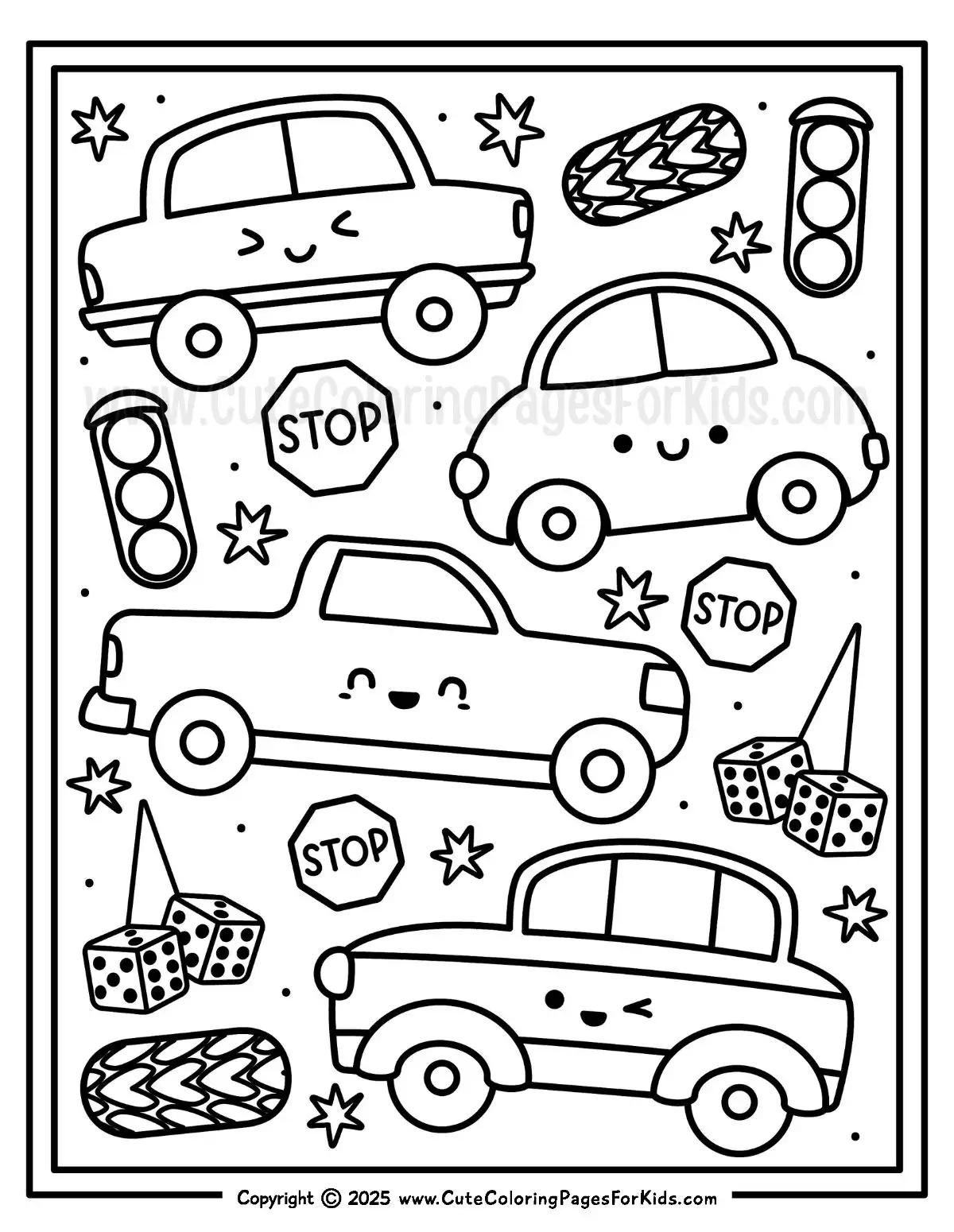 Car Coloring Pages Free Printables Cute Coloring Pages For Kids Car Coloring Pages Free Printables Cute Coloring Pages For Kids