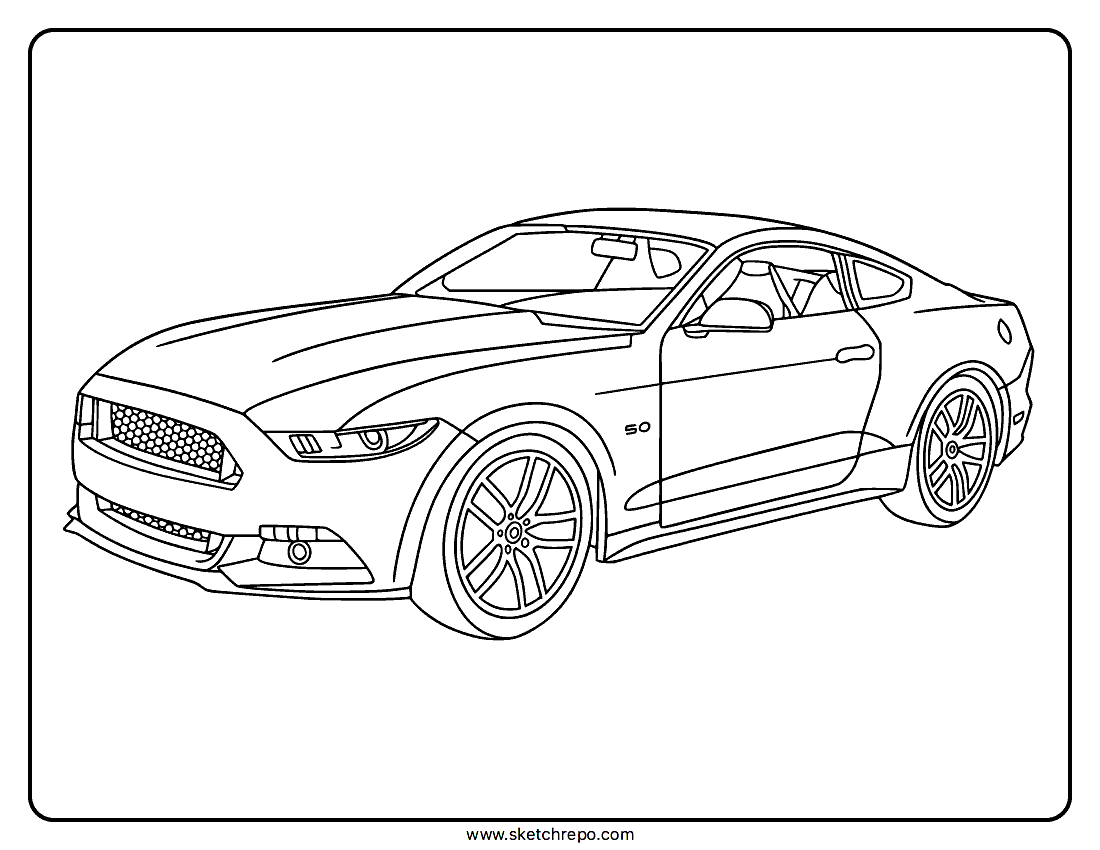 realistic car coloring pages realistic car coloring pages