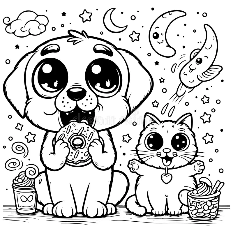 Cat Dog Coloring Pages Stock Photos Free Royalty Free Stock Photos From Dreamstime Cat Dog Coloring Pages Stock Photos Free Royalty Free Stock Photos From Dreamstime