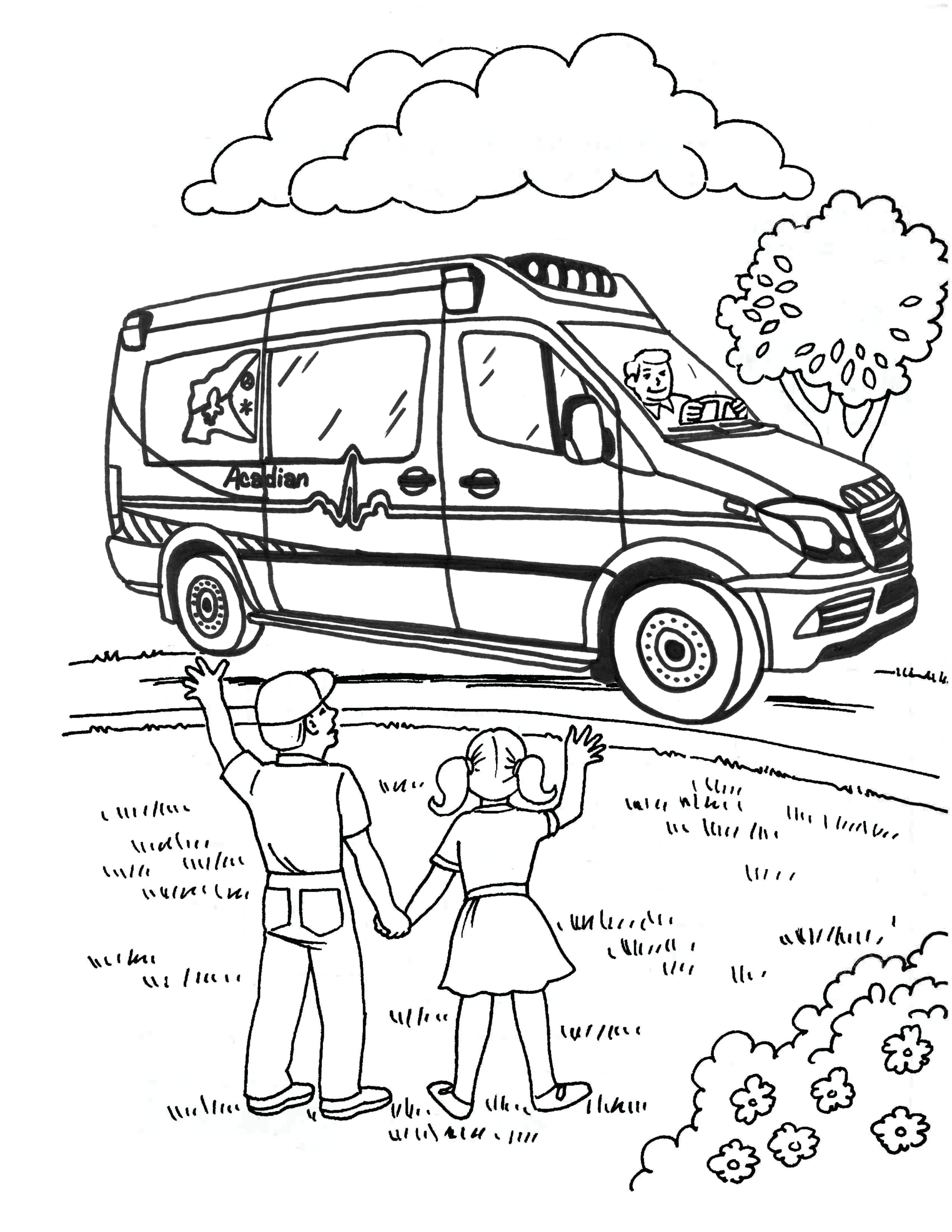 Coloring And Activity Sheets Acadian Ambulance Service Coloring And Activity Sheets Acadian Ambulance Service
