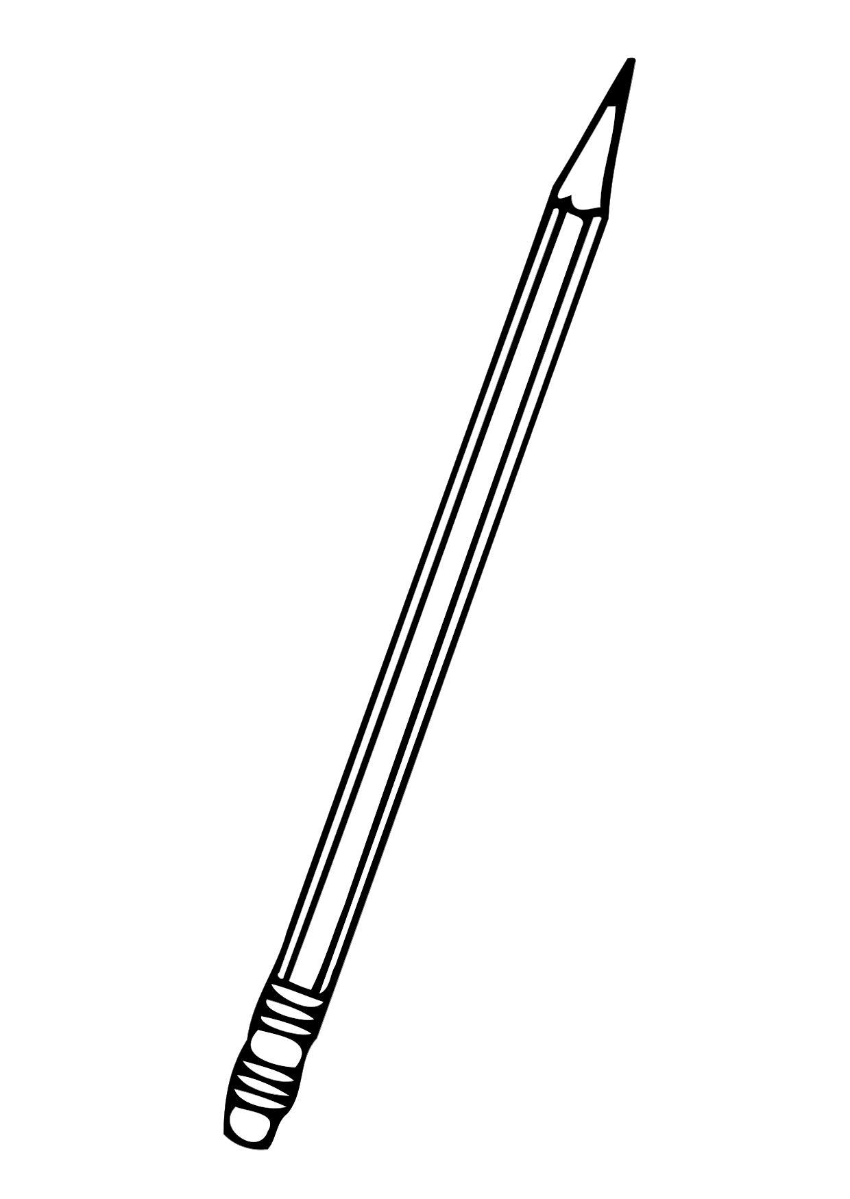 coloring pages of a pencil coloring pages of a pencil