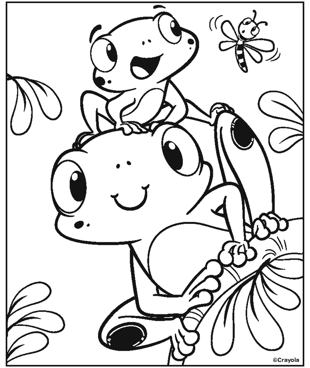 free frog coloring sheets free frog coloring sheets
