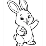 Easter Bunny Coloring Pages 51 Free Printable PDFs 