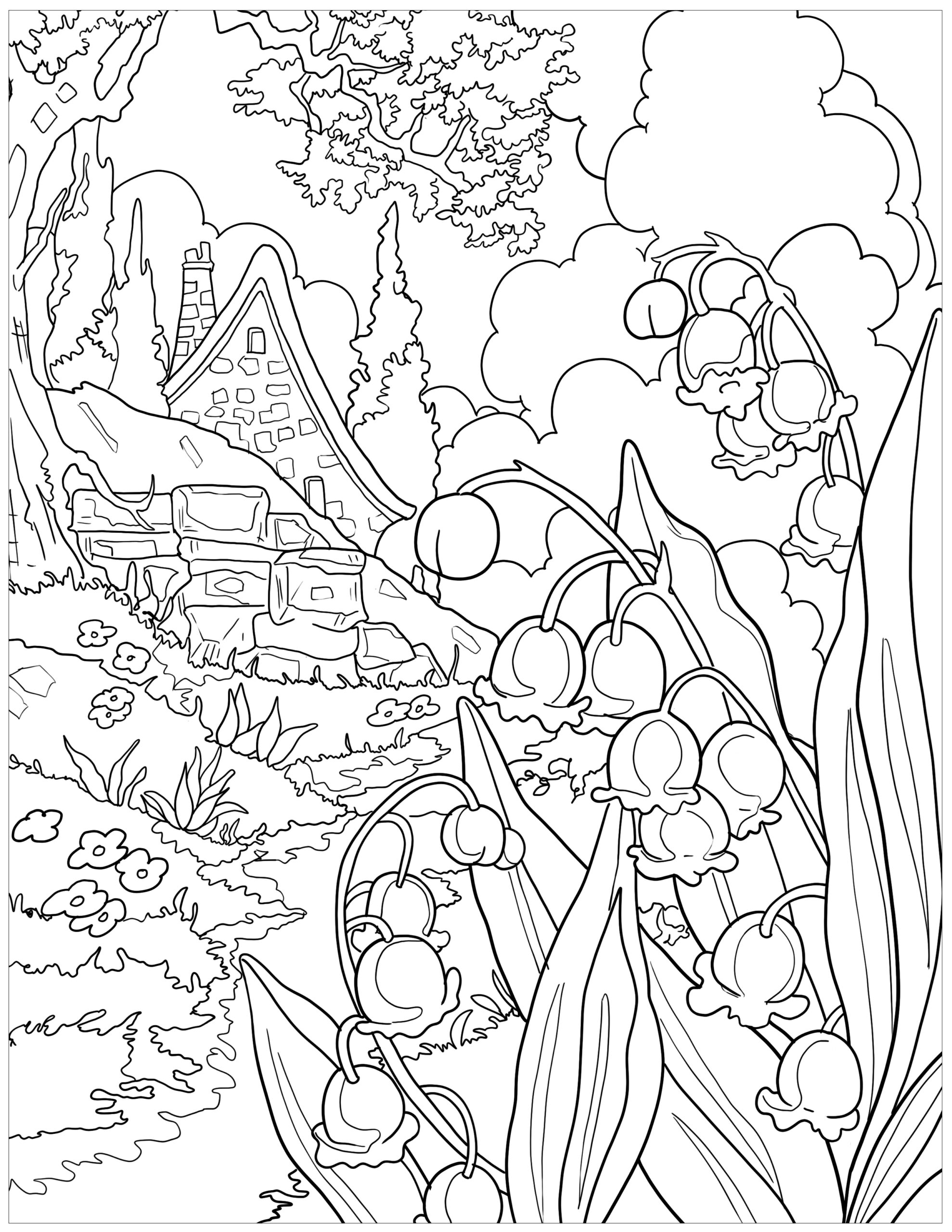 Explore Nature s Beauty With Our Printable Landscape Coloring Pages Made By Teachers Explore Nature s Beauty With Our Printable Landscape Coloring Pages Made By Teachers
