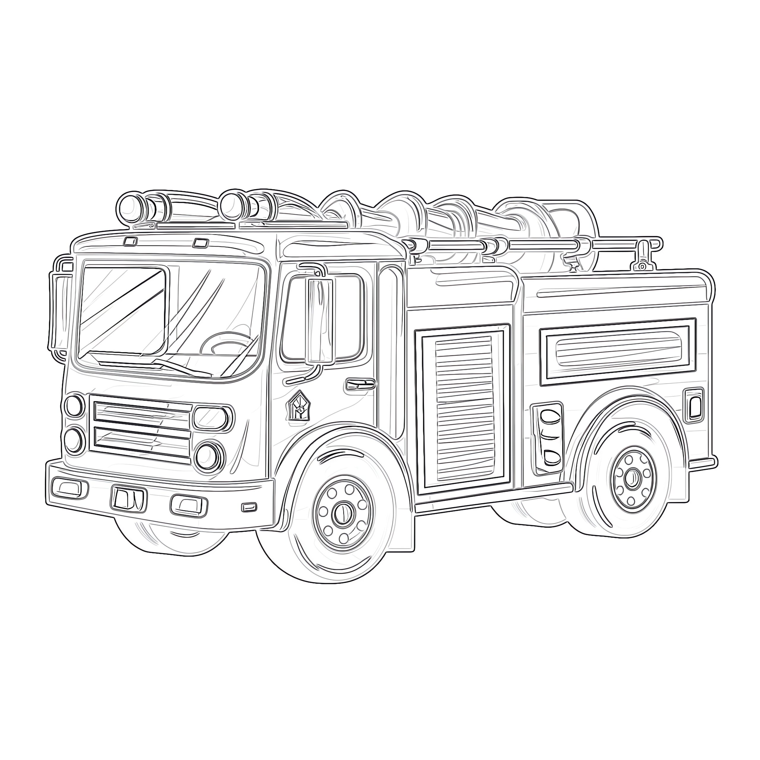 fire engine printable coloring pages fire engine printable coloring pages
