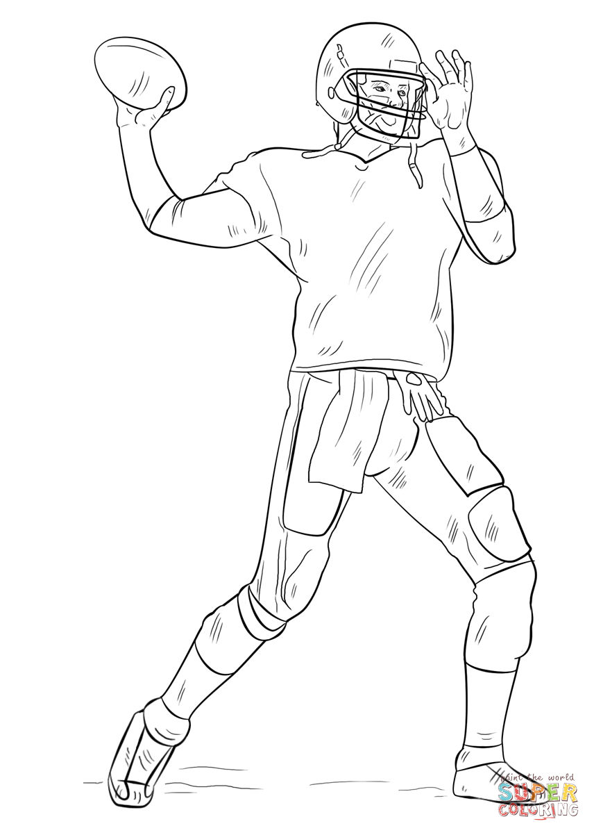 football player coloring pages football player coloring pages
