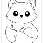 Fox Coloring Pages Free PDF To Download And Print