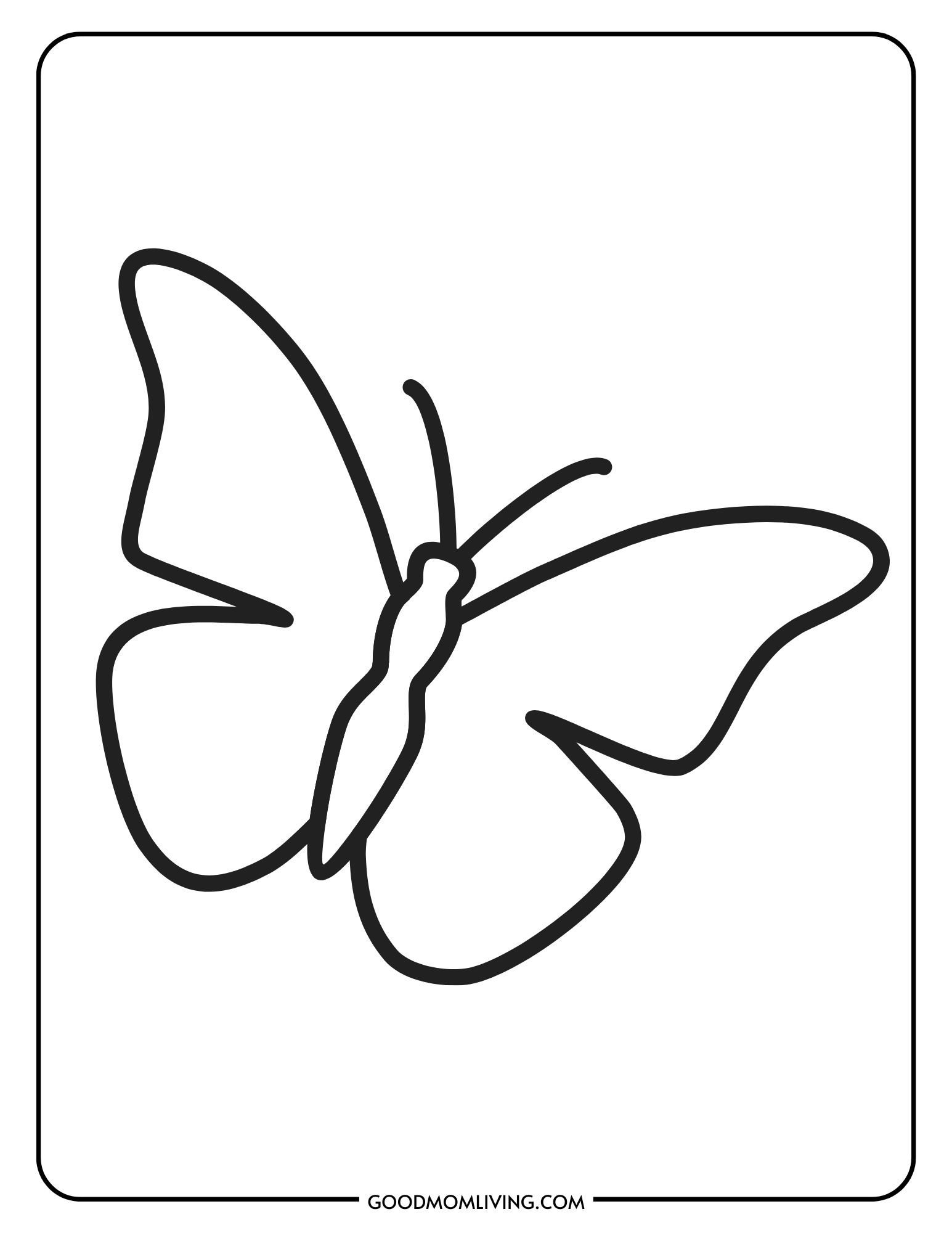 free butterfly coloring pages free butterfly coloring pages