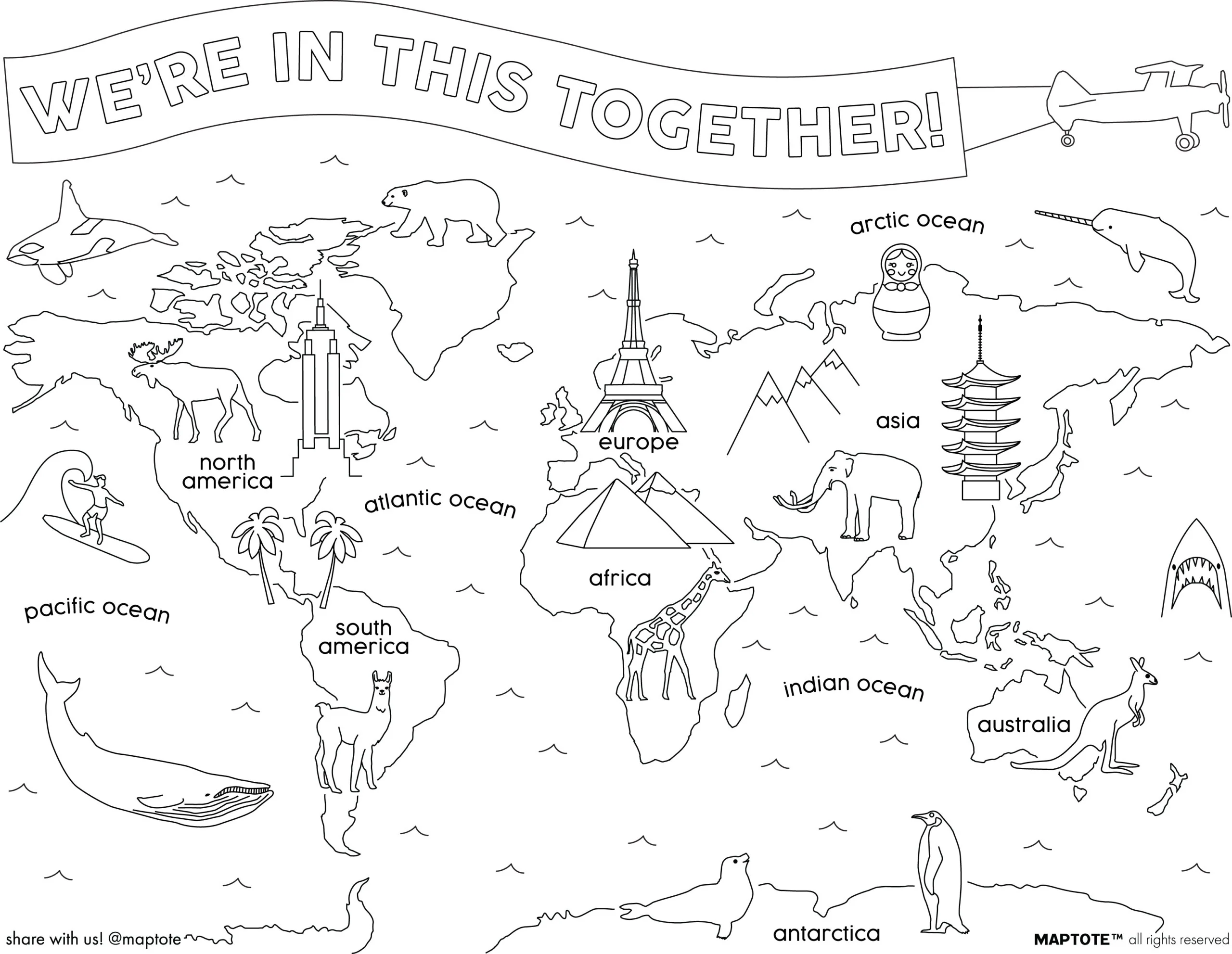 FREE Coloring Pages Card Downloads Maptote FREE Coloring Pages Card Downloads Maptote