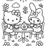 Free Hello Kitty And Friends Coloring Pages Generator 31 Hello Kitty And Friends Coloring Pages To Download
