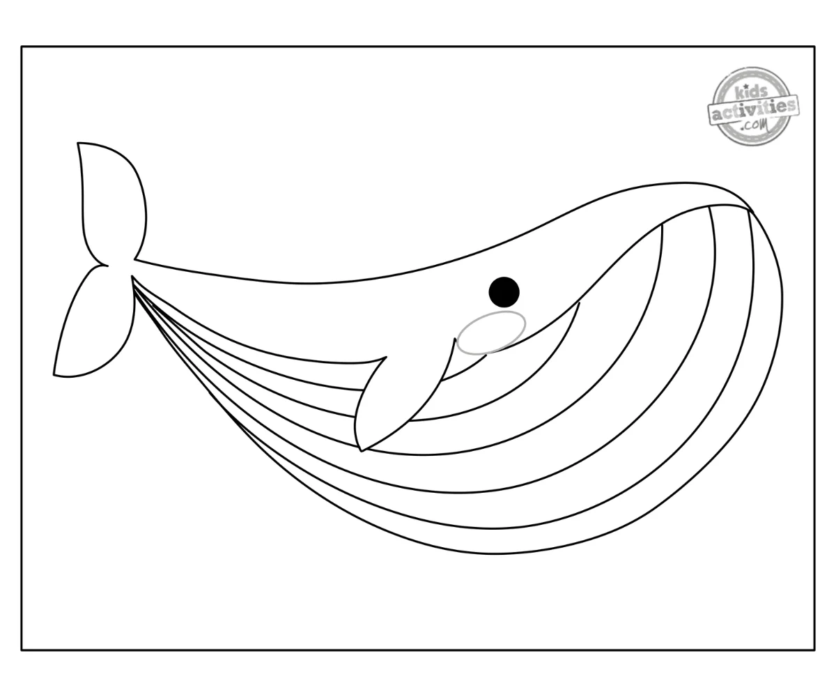 printable whale coloring pages