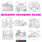 Free Printable Building Coloring Pages For Kids