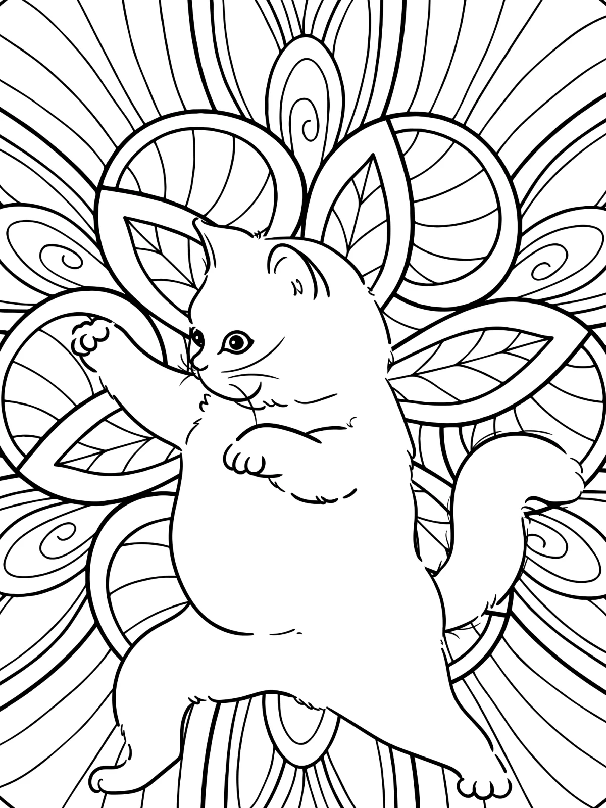cat coloring book pages cat coloring book pages