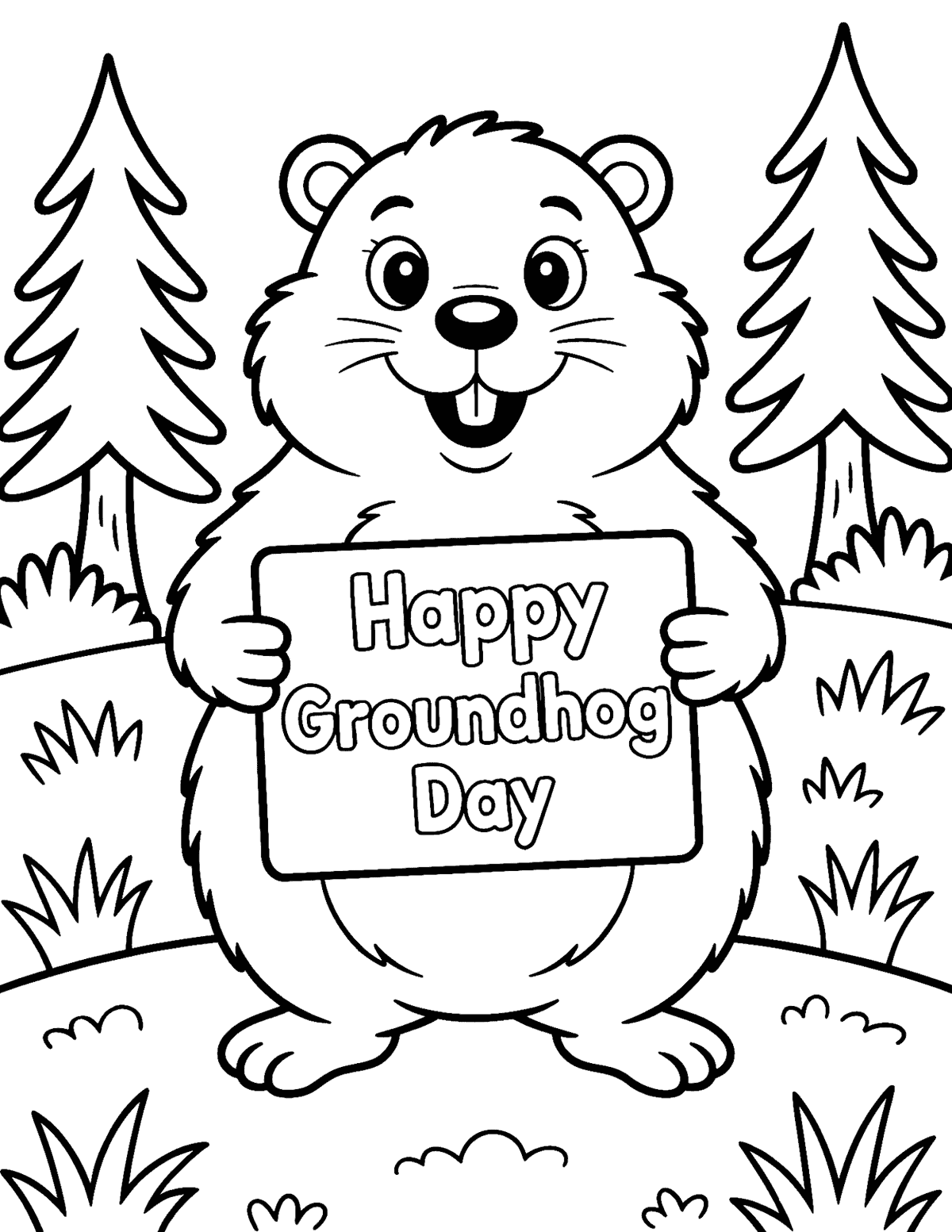 Free Printable Groundhog Day Coloring Pages For Kids Prudent Penny Pincher Free Printable Groundhog Day Coloring Pages For Kids Prudent Penny Pincher