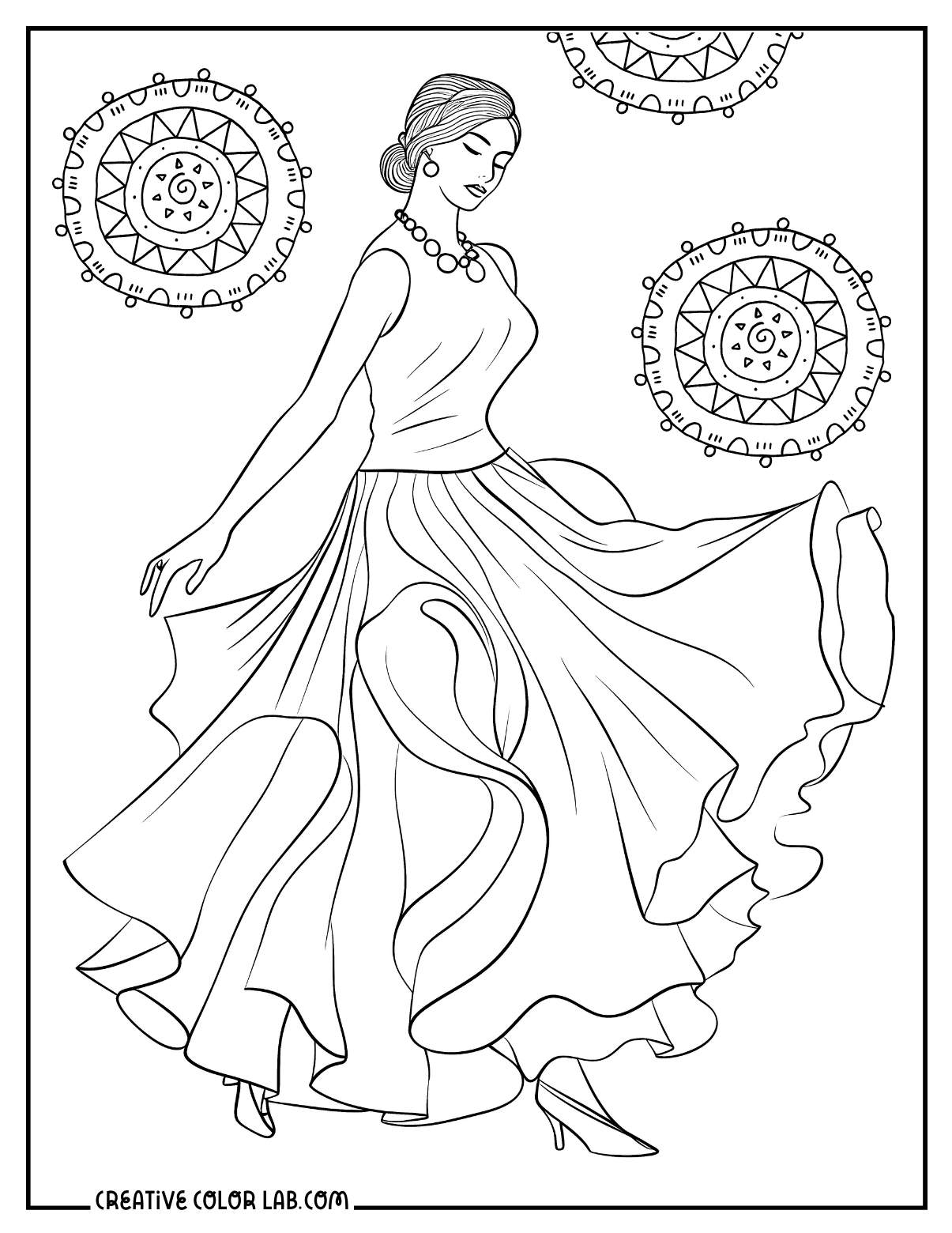 Free Printable Hispanic Heritage Month Coloring Pages Free Printable Hispanic Heritage Month Coloring Pages