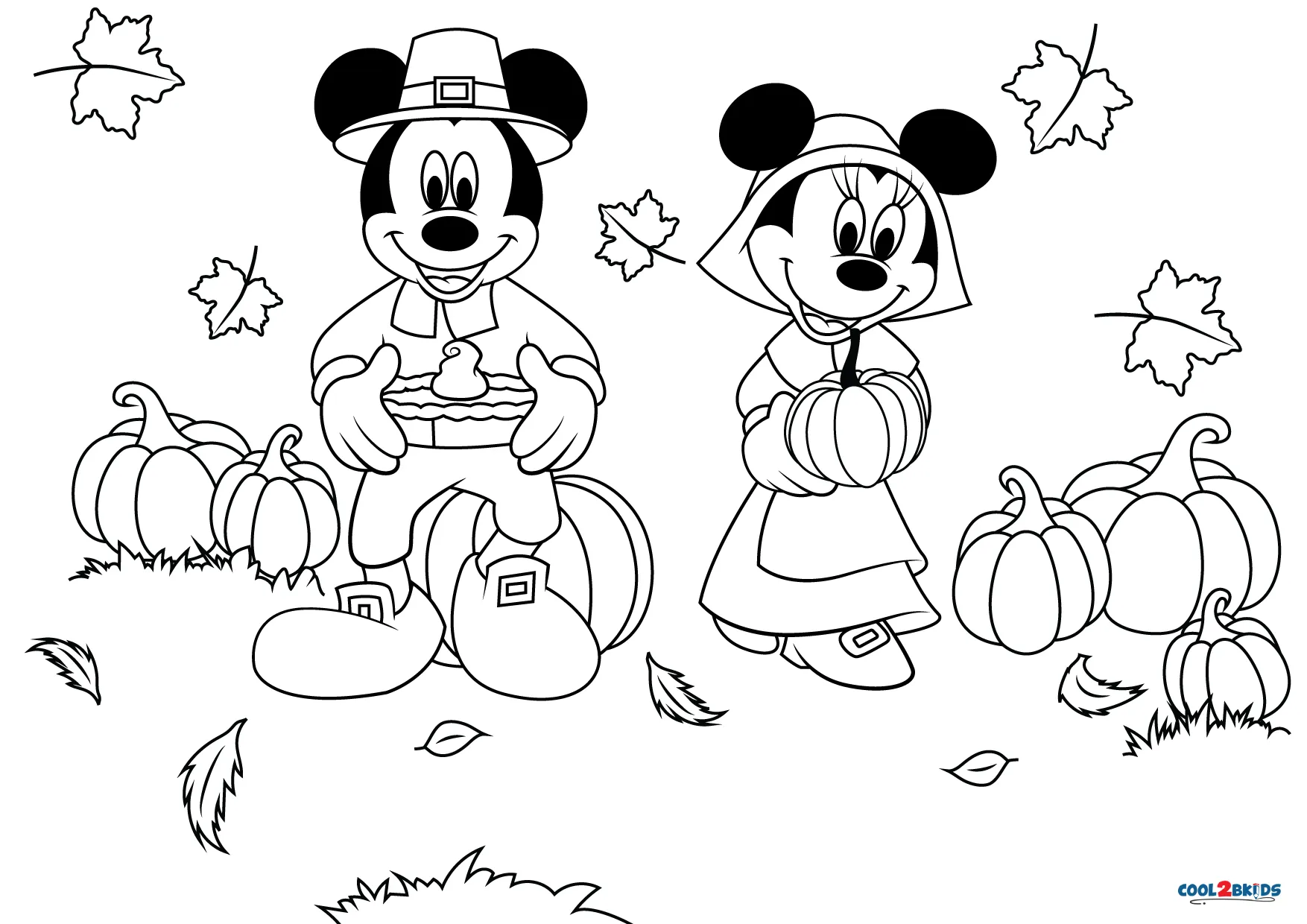Free Printable Mickey Mouse Thanksgiving Coloring Pages For Kids Free Printable Mickey Mouse Thanksgiving Coloring Pages For Kids