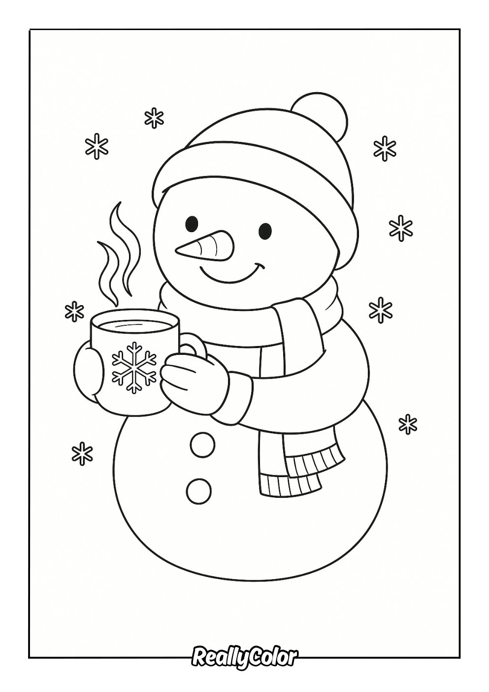 snowman pictures to color snowman pictures to color