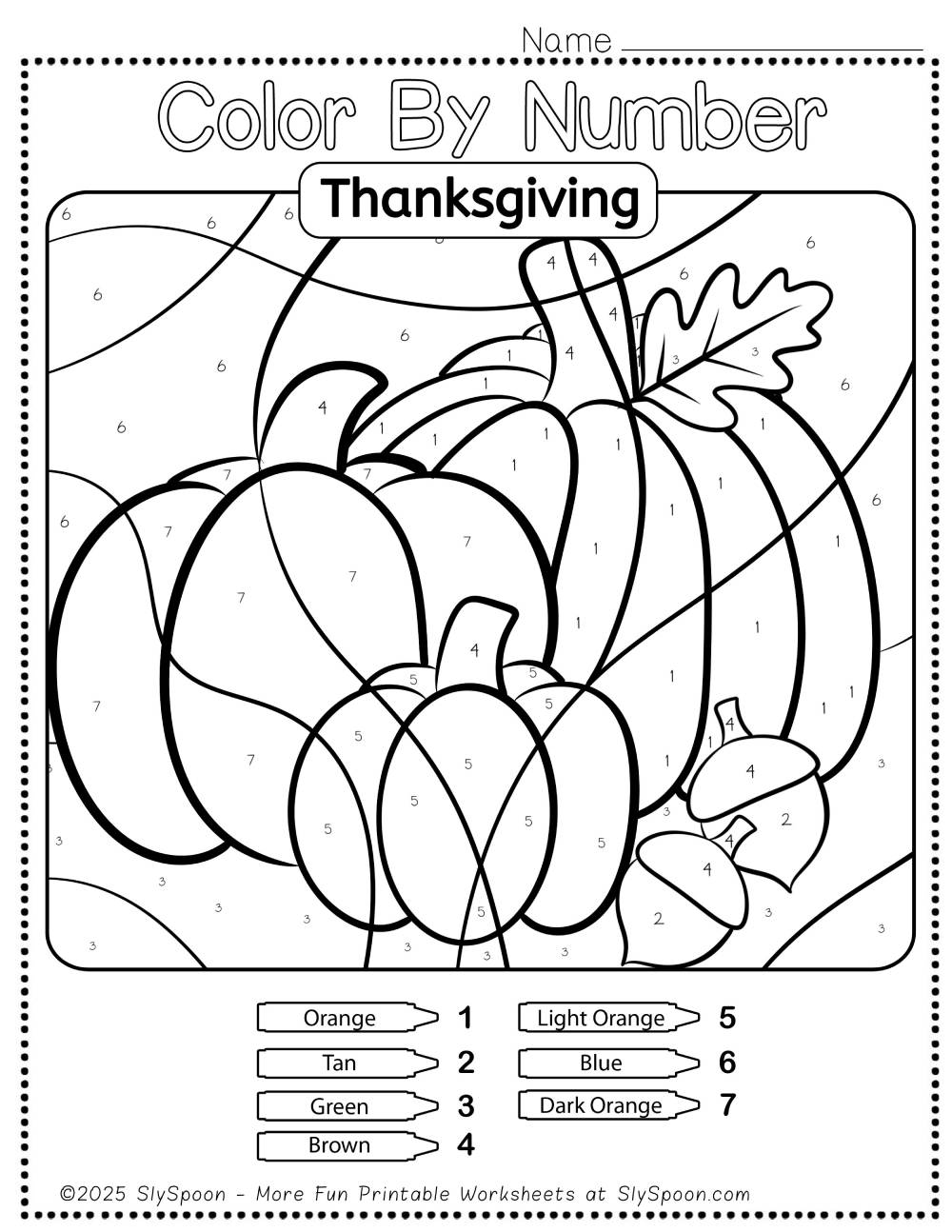 Free Printable Thanksgiving Color By Number Pages For Kids Sly Spoon Free Printable Thanksgiving Color By Number Pages For Kids Sly Spoon