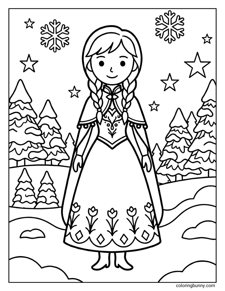 Frozen Coloring Pages 34 Free Printable PDFs 