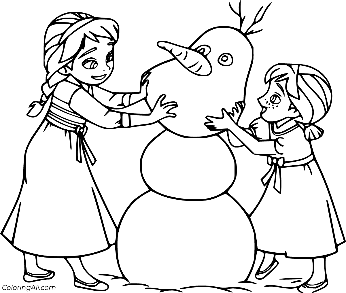 Frozen Coloring Pages 55 Free Printables ColoringAll Frozen Coloring Pages 55 Free Printables ColoringAll