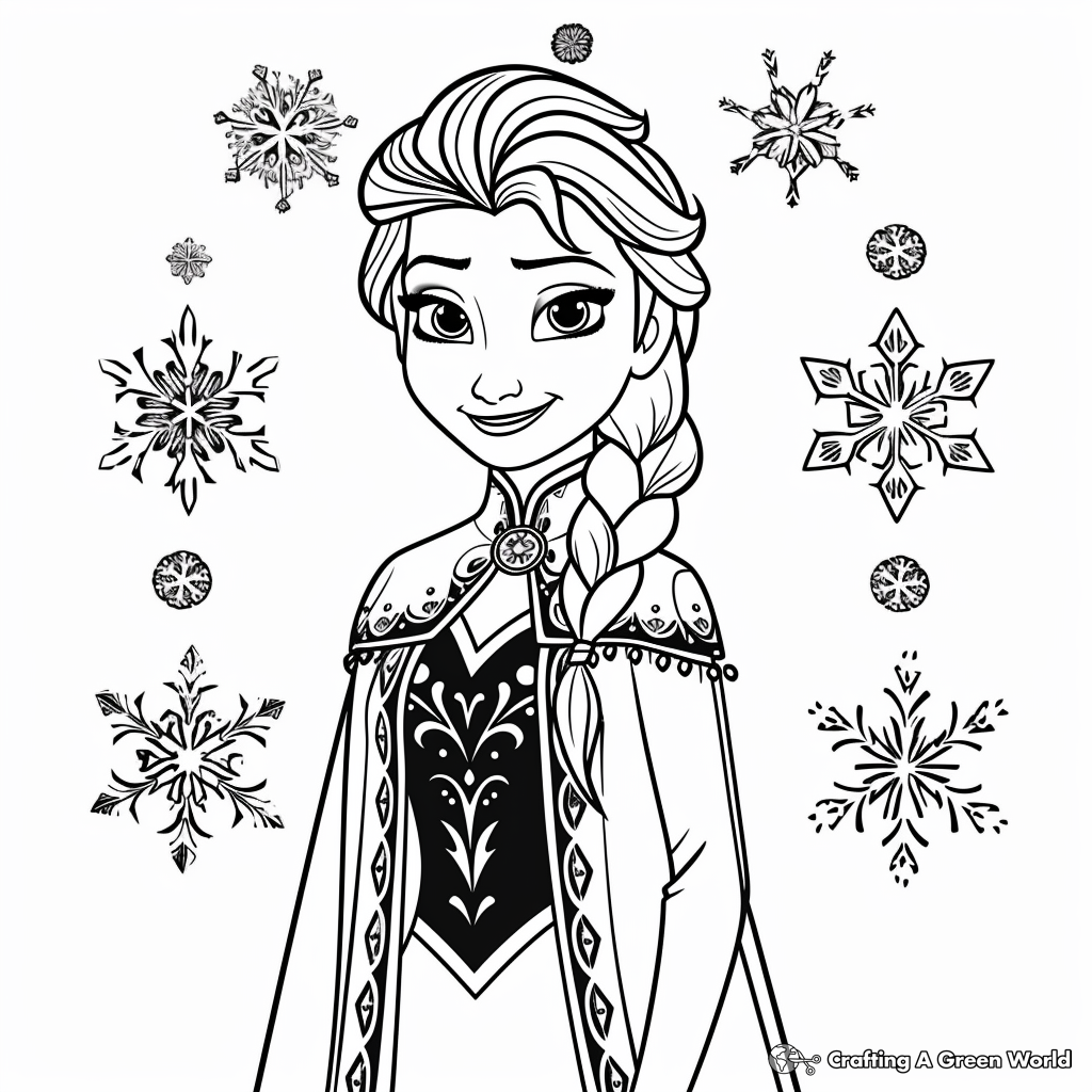 frozen drawings to color frozen drawings to color