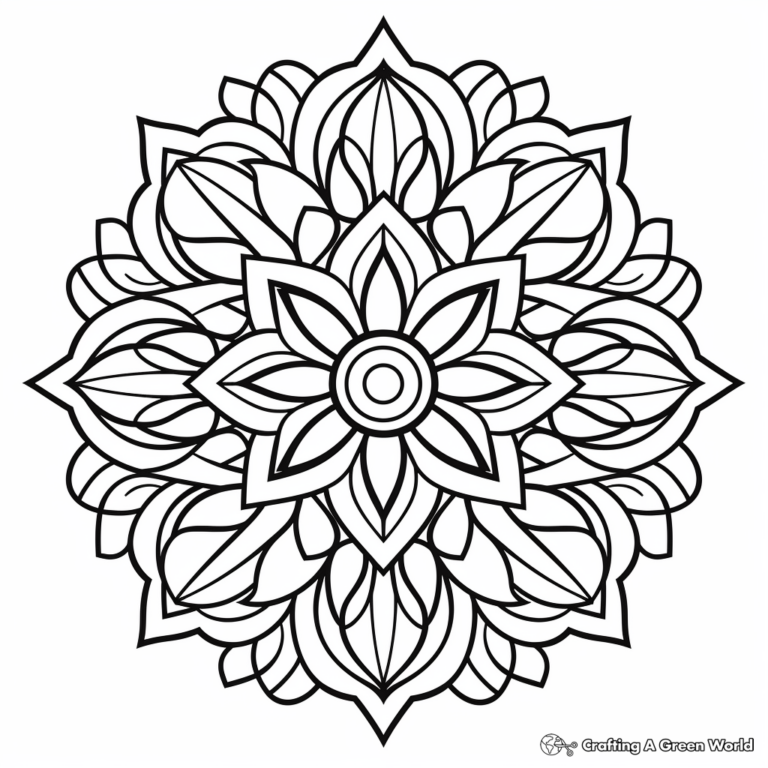 Hard Coloring Pages Free Printable 