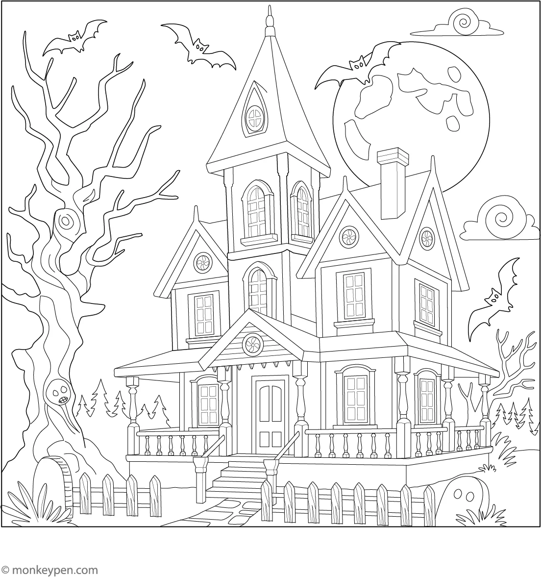 house coloring pages printable house coloring pages printable