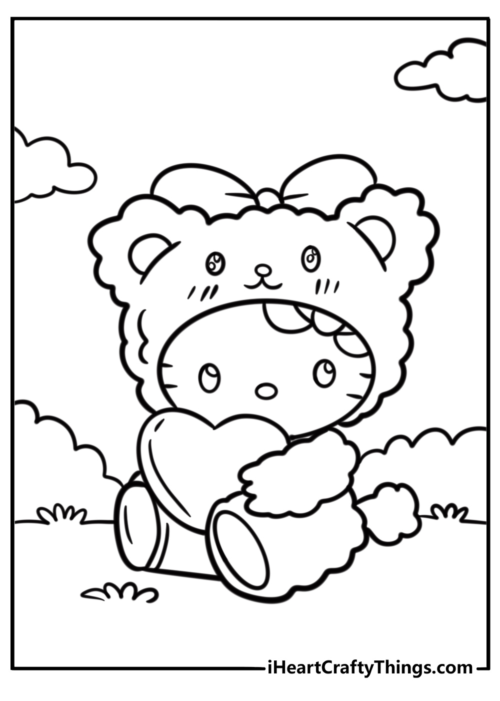 Hello Kitty Coloring Pages 72 Printable PDFs For Free 
