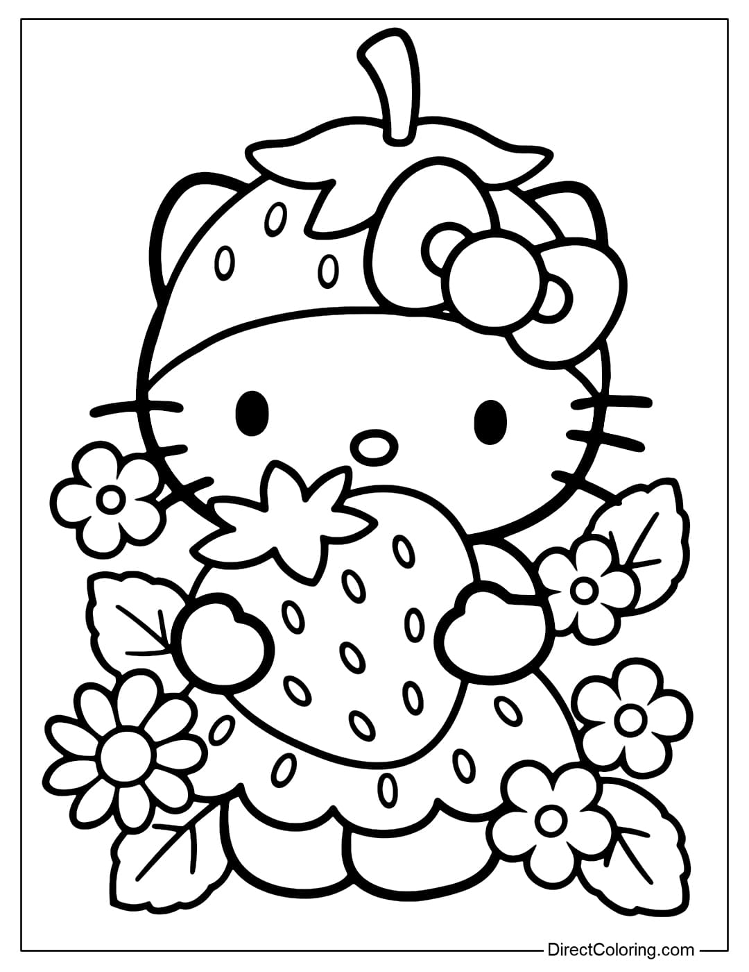 Hello Kitty Coloring Pages Free Printable PDFs Hello Kitty Coloring Pages Free Printable PDFs