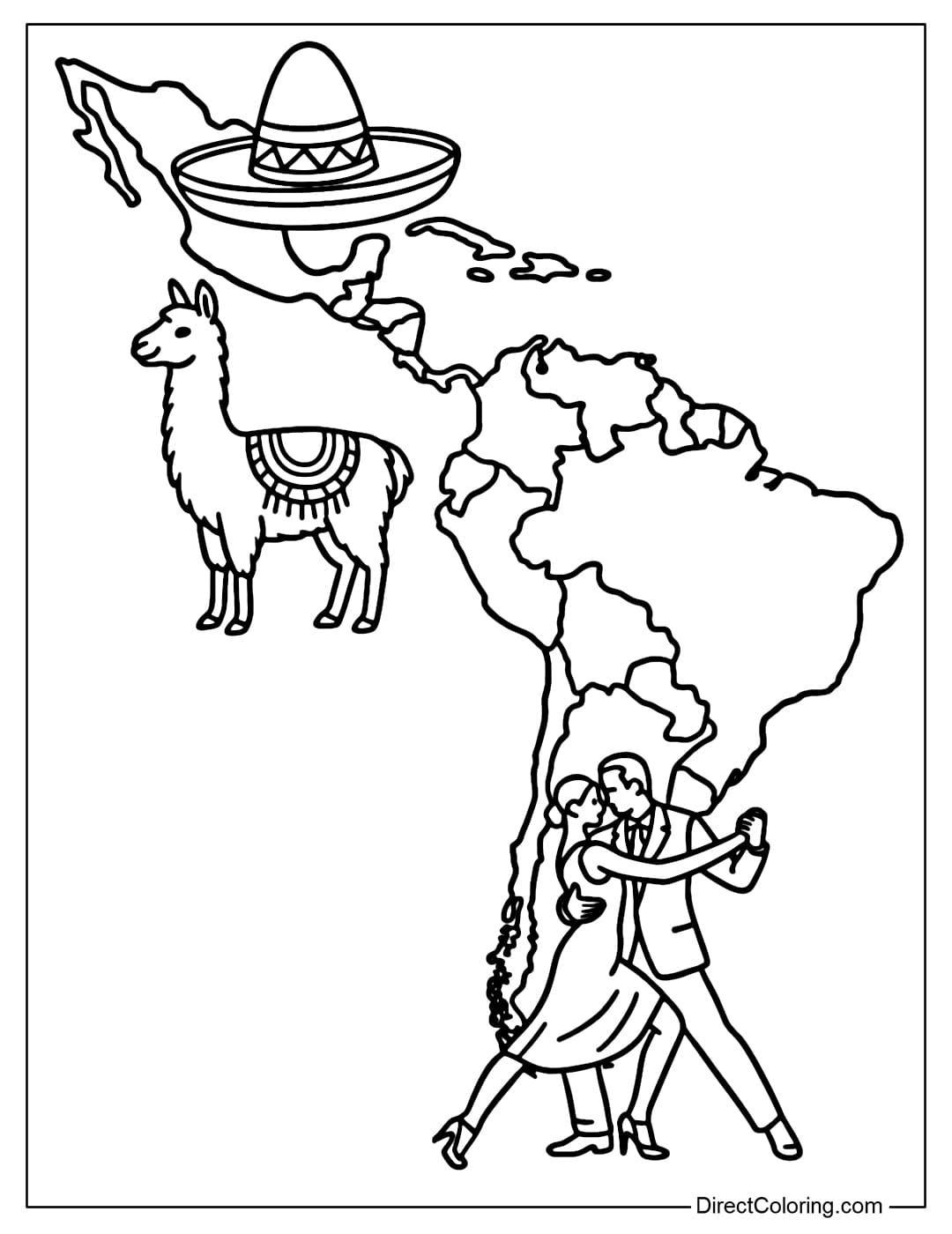 Hispanic Heritage Coloring Pages Free PDF To Download And Print Hispanic Heritage Coloring Pages Free PDF To Download And Print