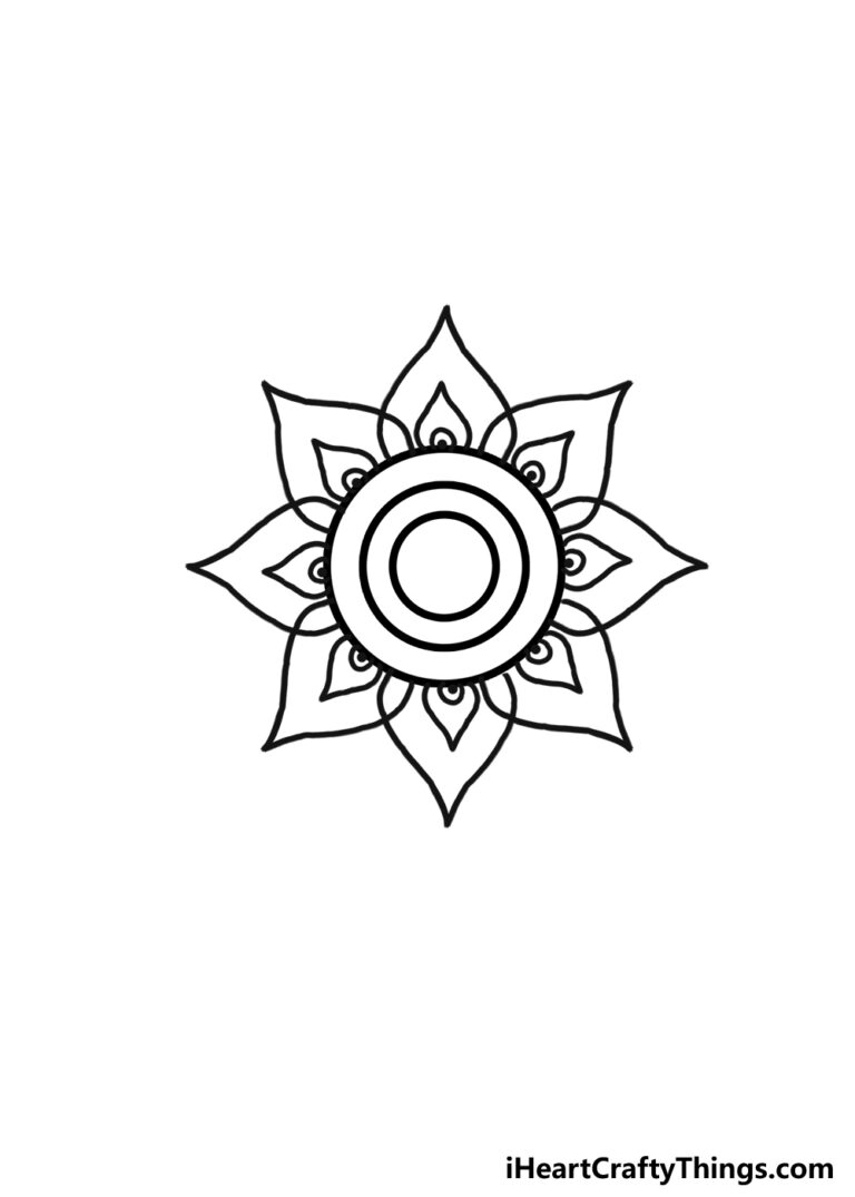 How To A Simple Mandala Step By Step 