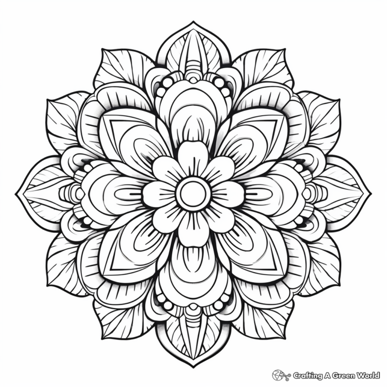 Intricate Coloring Pages Free Printable 