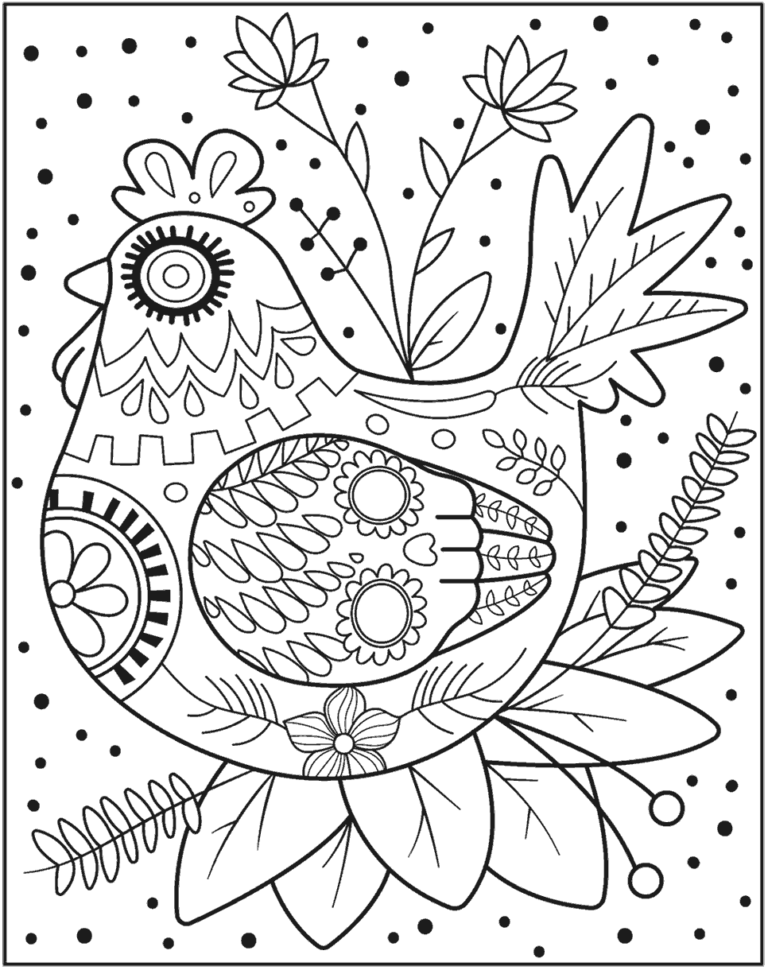 Intricate Designs Complex Patterns Adult Coloring Pages
