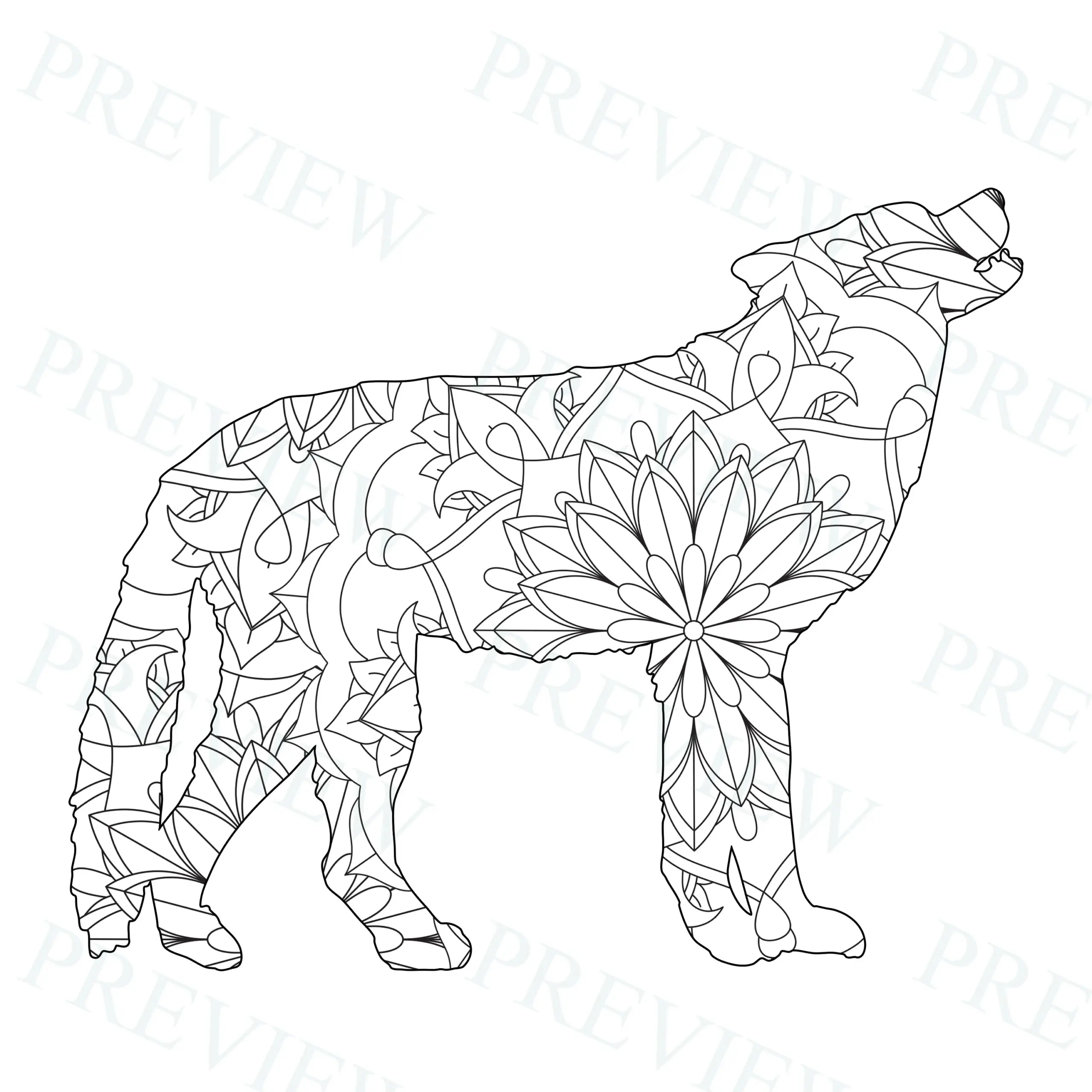 KDP Wildlife Animals Mandala 24 Coloring Pages Interior Low Content Books Elephant Bear Lion Eagle Gorilla Wolf Commercial Use 8 5 X 11 PDF Etsy KDP Wildlife Animals Mandala 24 Coloring Pages Interior Low Content Books Elephant Bear Lion Eagle Gorilla Wolf Commercial Use 8 5 X 11 PDF Etsy