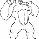 King Kong Coloring Page Easy Drawing Guides